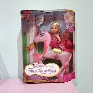 Barbie® & The Three Musketeers Mini Musketeers Doll (Pink) - Rare Discontinued